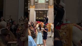 Indian wedding in the street of New York USA | Watch full video on my channel: