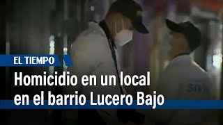 Hombre fue capturado después de asesinar a un hombre en un local del barrio Lucero Bajo  | El Tiem