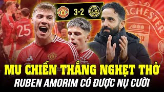 CHIẾN THẮNG NGHẸT THỞ NHƯ TÀU LƯỢN SIÊU TỐC, RUBEN AMORIM CÓ ĐƯỢC NỤ CƯỜI NHỜ HOJLUND