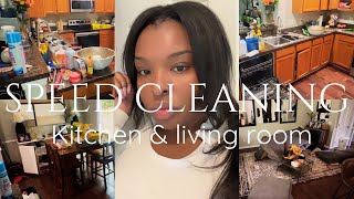 SPEED CLEANING|2024 clean with me motivation