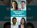 Want to work in Denmark? Join Free Webinar!