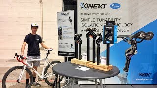 Kinekt Suspension Seatpost: New Design, Easy Saddle Clamp, Silver Springs, XL 300lb Option