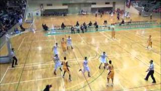 日本学園バスケ部 新人戦本大会2012 対八王子前半