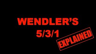 Wendler's 5/3/1 programme Quick \u0026 Simple explanation | Squat, Deadlift, Bench Press \u0026 Overhead Press