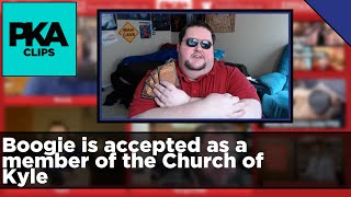 Boogie is accepted as a member of the Church of Kyle - PKA Clip