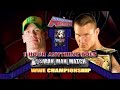 RANDY ORTON VS JOHN CENA IN A 60 MINUTE IRON MAN MATCH FOR THE WWE CHAMPIONSHIP BRAGGING RIGHTS 2009