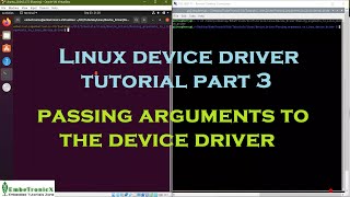 Linux Device Drivers Part 3 - Passing Arguments to Linux Device Driver