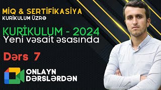 TAİM Kurikulum 2024 - dərs 7 | ALASHARLİ