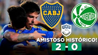 JUVENTUDE PERDE AMISTOSO HISTÓRICO PARA O BOCA JUNIORS! BOCA JUNIORS 2 x 0 JUVENTUDE