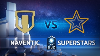 HGC NA Phase 1 - Game 5 - Superstars vs Naventic