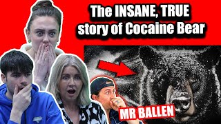 BRITISH FAMILY REACTS! The INSANE, TRUE story of Cocaine Bear! Mr Ballen