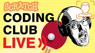 Control a game with face detection in Scratch (Livestream: February 27, 2021)