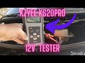 KZYEE KS20Pro 12V 24V Car Battery Tester 100-2000 CCA Automotive Battery Load Tester