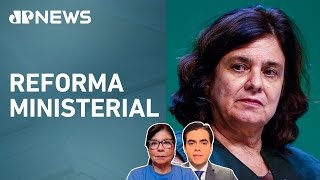 Nísia Trindade deve ser substituída na pasta da Saúde; Vilela a Dora Kramer comentam