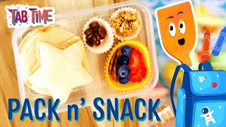 Snack Time: Pack 'N' Snack | Back To School Lunch| Healthy Snacks for Kids | Cartoons for Kids |