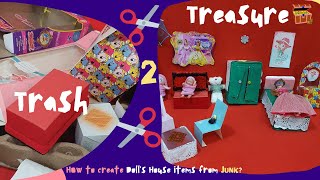 Trash to Treasure -  Crafts for Kids