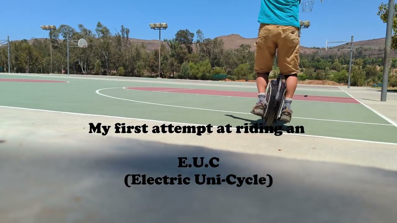 Euc 1 First Ride Youtube