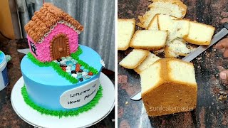 Welcome To Home Baby Cake | Home Cake Design Idea | Home Shape Cake Design