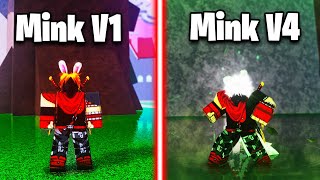 Going From Noob To Awakened MINK V4 In One Video [Blox Fruits]...