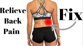 Low Back Pain Relief (Fix This Muscle)