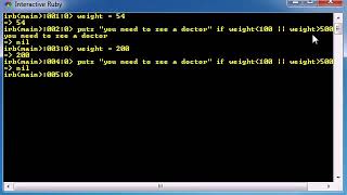 Ruby Programming Tutorial 16 unless