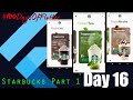 Day 16  | Speed Code | Starbucks Animated App Design ui | Code With Nix | 100 Days of Flutter