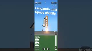 lançamento da Space shuttle #sfs #rocket #spaceshuttle