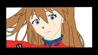 【手描きMAD】エヴァでチェンソーマンED4パロ✨【TEST6】