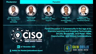 Panel: Cybersecurity in the age of AI, Machine Learning and Emerging Technologies (IoT, 5G, Block...