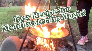 Eggplant Alchemy —-The Secret to Heavenly Outdoor Cooking.    @Mrstress-cutting
