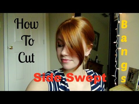 How To Cut Your Own Side Swept Bangs! How To Cut Your Own Side Swept Bangs!