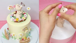 Fondant rabbit cake topper tutorial: the trendiest rabbit at the moment