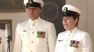 Austin Speaks at Chief of Naval Operations Relinquishment of Office