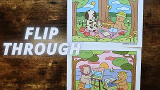 bobbie goods coloring book flip through | this or that + spring summer!