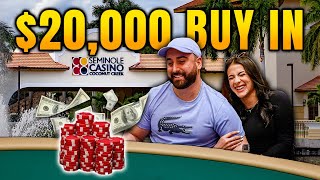Buying in for $20,000 with my Girlfriend | HIGH LIMIT BLACKJACK