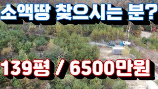 1172번)양동면 금왕리 소액토지 139평 매매가:6500만원 (양평부동산급매물)(양평토지매매)