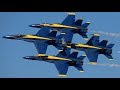 【4K】Blue Angels Legacy Hornet NAS JAX AIRSHOW 2017 Clear day high Show !