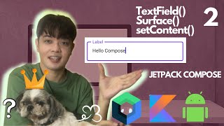ANDROID TUTORIAL | How to implement TextFields in Jetpack Compose | TextField | Surface