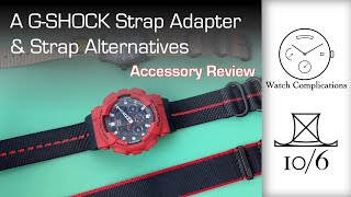 A G-SHOCK Strap Adapter and Strap Alternatives