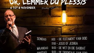 Dr Lemmer du Plessis - Die Troonsaal van God