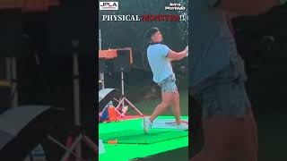 PHYSICAL MONSTER 徐絢一プロ #golf #golfswing #shorts ゴルフ ドライバー ドラコン 筋肉