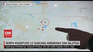Gempa Magnitudo 3,0 Guncang Ambarawa & Salatiga