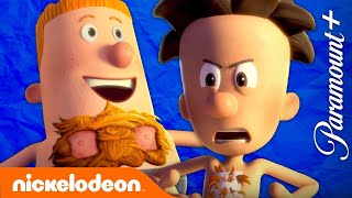 Can Big Nate Pass Gym Class? 🏋️‍♂️ | Nickelodeon Cartoon Universe