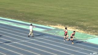 2016年度　兵庫県IH 東播地区予選　男子4×400mリレー決勝2組目