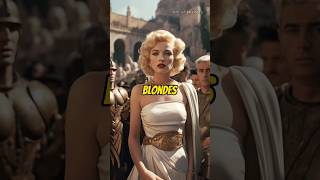 Did the Ancient Romans Love Blondes? #shorts #crazy #history