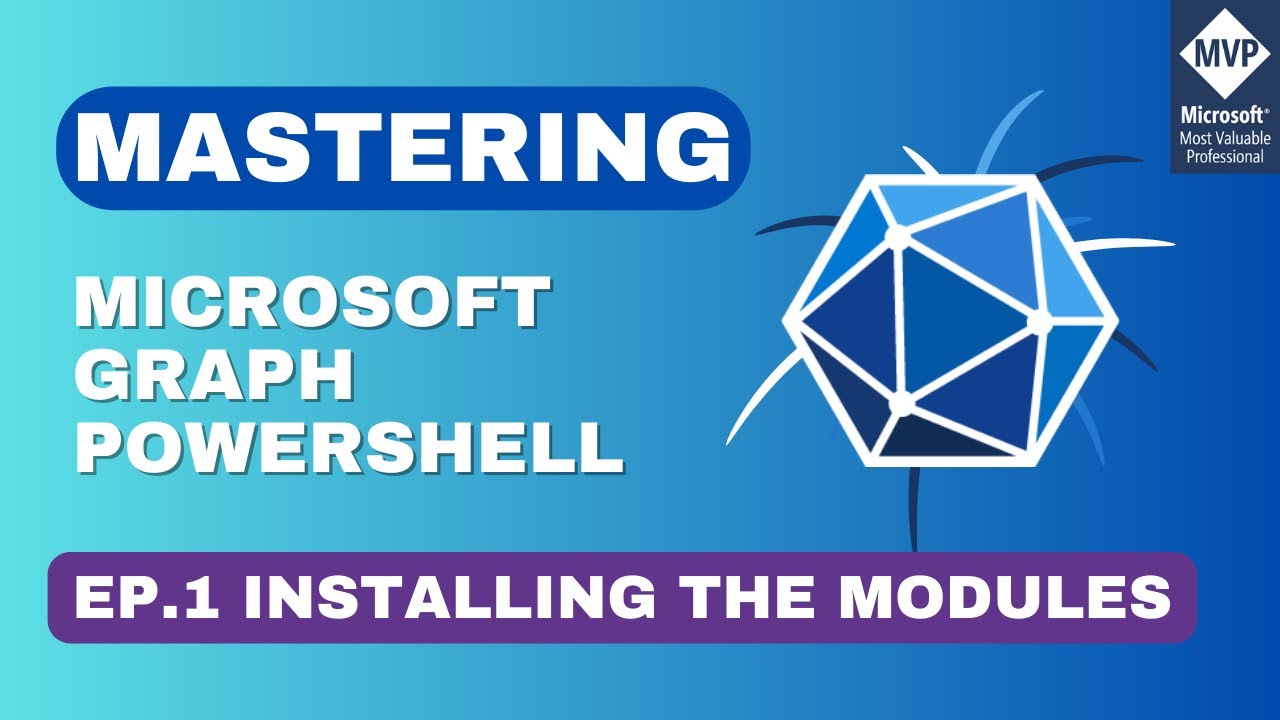 How To Install Microsoft Graph Powershell Youtube