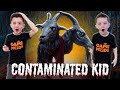 Contaminated Kid Animatronic Party City | Unbox Setup Halloween Animatronic | 2 Headed Goat