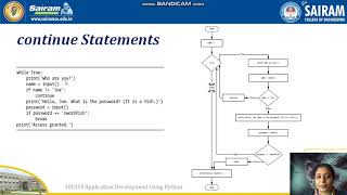 LectureVideo 18CS55 Module1 Python Basics FlowControl 3 Sowmya