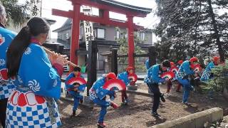 江釣子火防祭　5区　大黒舞