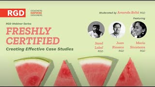 RGD Webinar: Freshly Certified — Creating Effective Case Studies